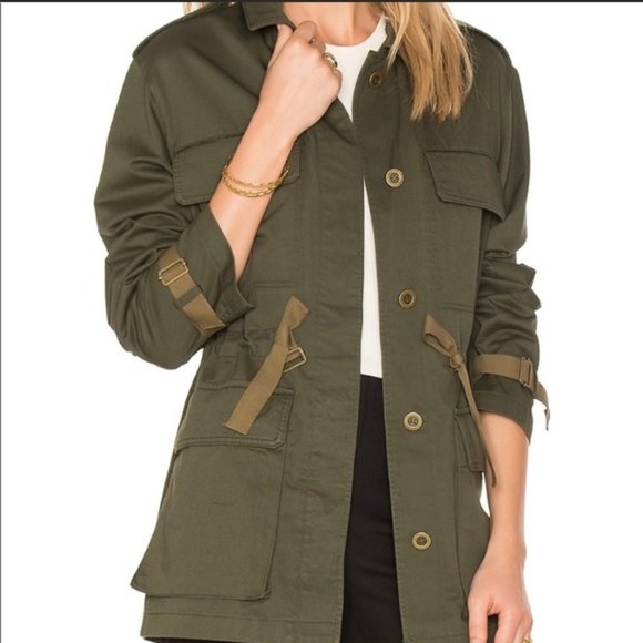 THEORY Thornwood Canvas Jacket size M